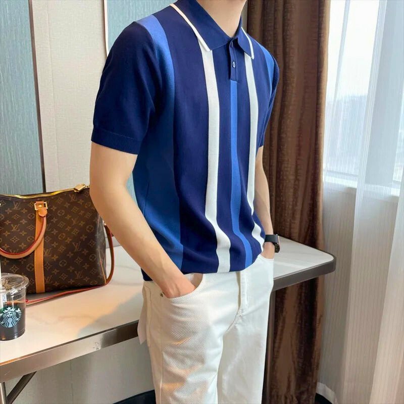 Blaine Classic Stripe Polo