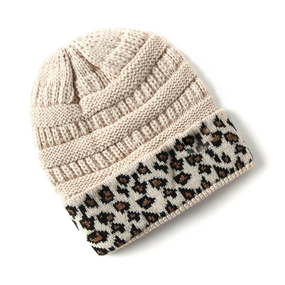 Leopard Winter Beanie
