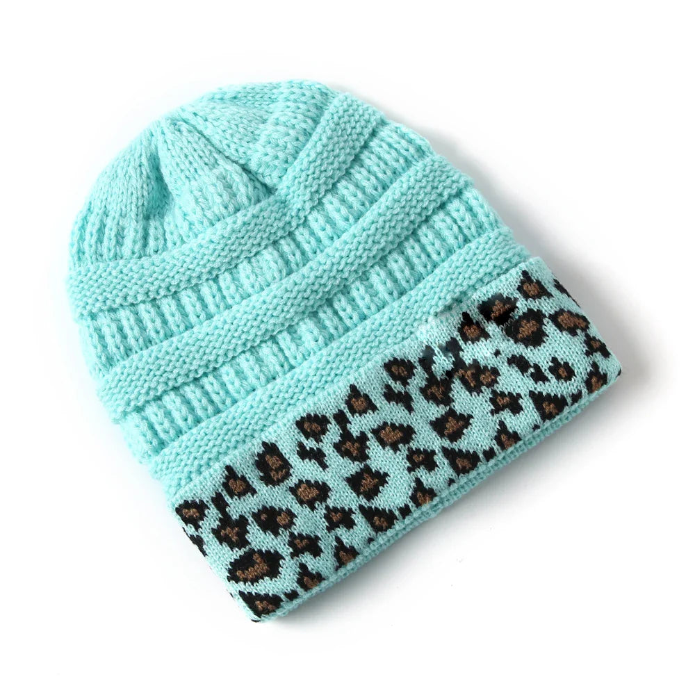 Leopard Winter Beanie