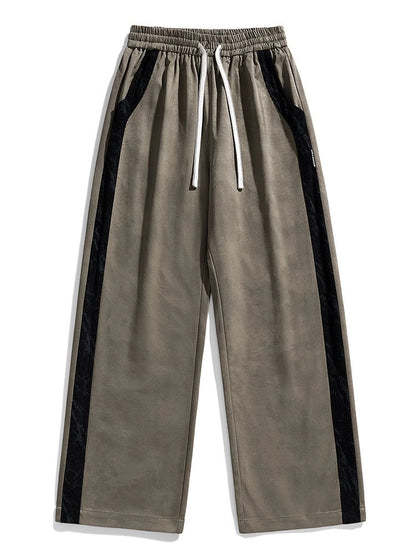 Wide-Leg Street Pants