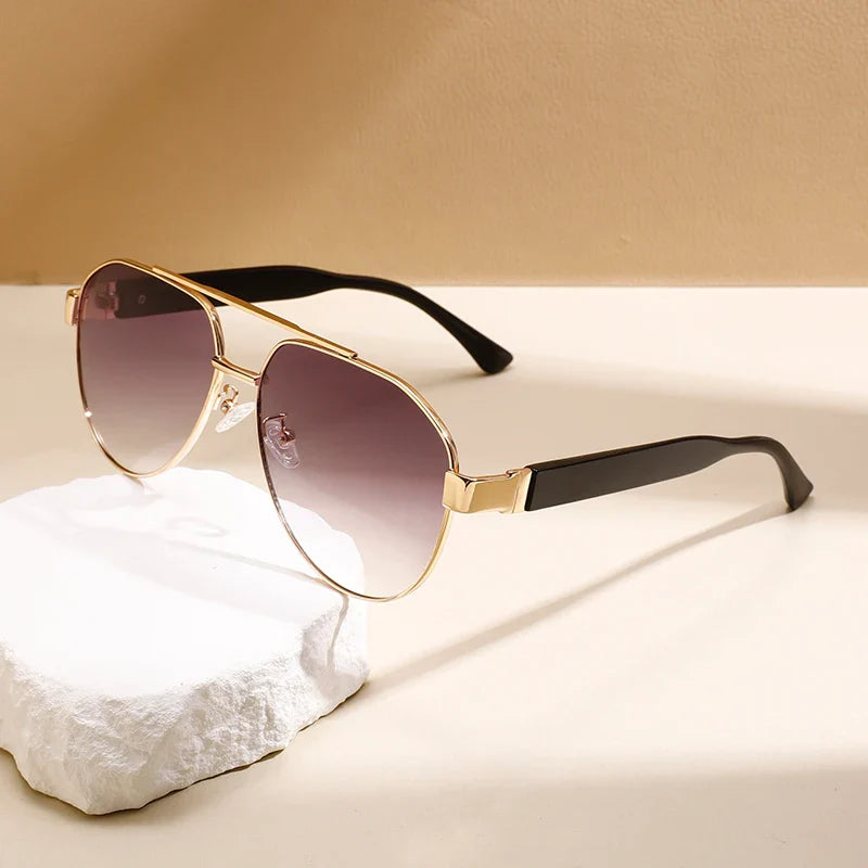 Golden Hour Aviators Sunglasses