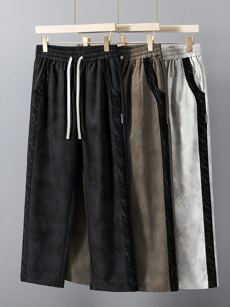 Wide-Leg Street Pants