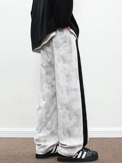 Wide-Leg Street Pants