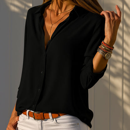 Elisa Relaxed Chiffon Shirt